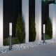 Stalpi - Mini Stalp LED iluminat exterior IP65 Lit grafit H-78,5cm