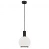 Lustra / Pendul design modern SAGUNTO 20cm, negru