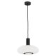 Lustra / Pendul design modern SAGUNTO 30cm, negru