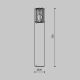Stalpi - Stalp iluminat exterior IP54 Barrel H-75cm