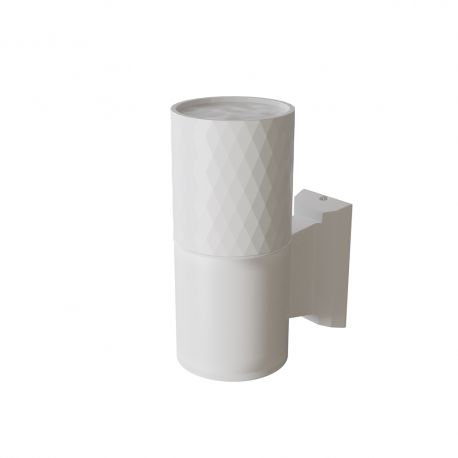 Aplice - Aplica de perete iluminat ambiental exterior IP54 Bowery alb