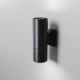 Aplice - Aplica de perete iluminat ambiental exterior IP54 Bowery 2L negru