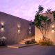 Aplice - Aplica de perete iluminat ambiental exterior IP54 Bowery 2L negru/alama