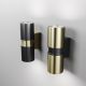 Aplice - Aplica de perete iluminat ambiental exterior IP54 Bowery 2L negru/alama