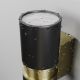 Aplice - Aplica de perete iluminat ambiental exterior IP54 Bowery 2L alama/negru
