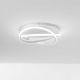 Plafoniere - Plafoniera LED design modern ATIA 45cm alb sau negru