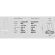Pendule, Lustre suspendate - Lustra LED circulara design modern ATIA 65cm alb sau negru
