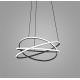 Pendule, Lustre suspendate - Lustra LED circulara design modern ATIA 80cm alb sau negru