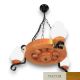 Candelabre, Lustre - Candelabru rustic fabricat manual din lemn Roata 3L