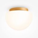 Plafoniera stil minimalist modern Glassy alama/alb
