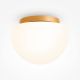 Plafoniere - Plafoniera stil minimalist modern Glassy alama/alb