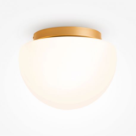 Plafoniere - Plafoniera stil minimalist modern Glassy alama/alb