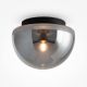 Plafoniere - Plafoniera stil minimalist modern Glassy negru/fumuriu