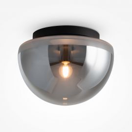 Plafoniere - Plafoniera stil minimalist modern Glassy negru/fumuriu
