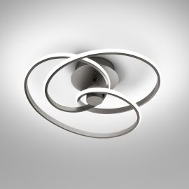 Plafoniere - Plafoniera LED design modern Diva 52cm, auriu, alb sau titan