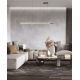 Pendule, Lustre suspendate - Lustra LED suspendata stil minimalist modern Halo negru