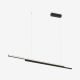 Pendule, Lustre suspendate - Lustra LED suspendata stil minimalist modern Halo negru
