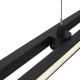 Pendule, Lustre suspendate - Lustra LED suspendata stil minimalist modern Halo negru