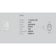 Veioze - Veioza LED design modern Diva, auriu, alb sau titan