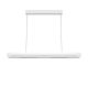 Lustra LED suspendata stil minimalist modern Motion alb