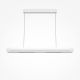 Pendule, Lustre suspendate - Lustra LED suspendata stil minimalist modern Motion alb