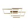 Lustra LED aplicata design minimalist Rida aurie