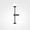 Aplica LED de perete stil minimalist Touch negru
