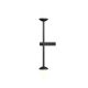 Aplice, corpuri de iluminat pentru pereti - Aplica LED de perete stil minimalist Touch negru