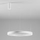 Pendule, Lustre suspendate - Lustra LED circulara diametru 80cm CRISEIDE, alb, negru sau auriu