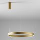 Pendule, Lustre suspendate - Lustra LED circulara diametru 80cm CRISEIDE, alb, negru sau auriu