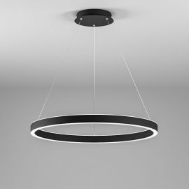 Lustra LED circulara diametru 80cm CRISEIDE, alb, negru sau auriu