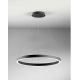 Pendule, Lustre suspendate - Lustra LED circulara diametru 80cm CRISEIDE, alb, negru sau auriu