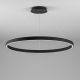 Pendule, Lustre suspendate - Lustra LED circulara diametru 96,6cm CRISEIDE, alb, negru sau auriu