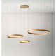 Pendule, Lustre suspendate - Lustra LED circulara cu 3 inele 80/60/40cm CRISEIDE, alb, negru sau auriu