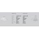 Lustre aplicate - Lustra LED aplicata diametru 60cm YARA 3000K sau 4000K