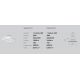 Lustre aplicate - Lustra LED aplicata diametru 50cm YARA 3000K sau 4000K