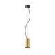 Lustre / Pendule spatii comerciale - Pendul LED iluminat design tehnic Efir D-7,5cm 15W auriu