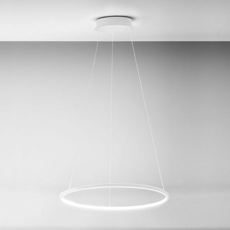 Pendule, Lustre suspendate - Lustra LED circulara diametru 60cm ERIKA