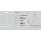 Pendule, Lustre suspendate - Lustra LED circulara diametru 80cm ERIKA