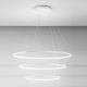 Pendule, Lustre suspendate - Lustra LED circulara cu 3 inele 100/80/60cm ERIKA