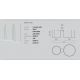 Pendule, Lustre suspendate - Lustra LED circulara cu 2 inele 80/60cm ERIKA