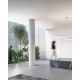 Pendule, Lustre suspendate - Lustra LED circulara cu 2 inele 80/60cm ERIKA