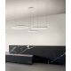 Pendule, Lustre suspendate - Lustra LED circulara cu 3 inele 100/80/60cm ERIKA