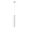 Pendul LED iluminat design tehnic FOCUS D-5,2cm alb
