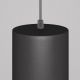 Lustre / Pendule spatii comerciale - Pendul LED iluminat design tehnic Orlo D-7,9cm negru