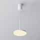 Lustre / Pendule spatii comerciale - Lustra/Pendul LED iluminat design tehnic Plato D-18,5cm alb