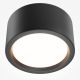 Iluminat pentru baie - Spot LED aplicat cu protectie IP44 Hydra D-17.6cm negru