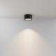 Iluminat pentru baie - Spot LED aplicat cu protectie IP44 Hydra D-17.6cm negru
