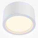 Spot LED aplicat cu protectie IP44 Hydra D-17.6cm alb