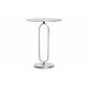 Masute Living - Masuta laterala din aluminiu Elegance 60cm argintiu